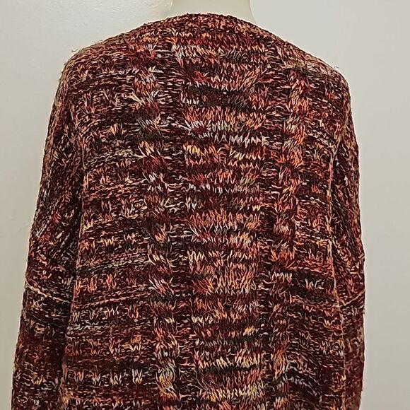 Peruvian Connection Alpaca Wool Cropped Sweater Top Size M/L - Picture 2 of 8